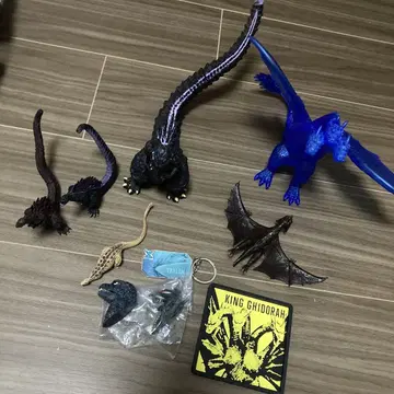 고질라 킹기도라 신 고질라 HG 몬스터 헤드 마그넷