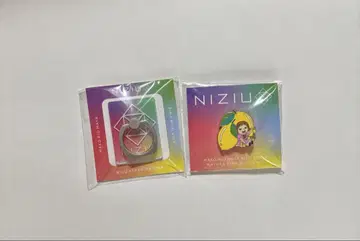 NiziU 스마트폰 링, 핀 배지 (마코) 2개 세트