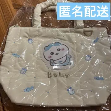 치이카와 Chiikawa Baby 퀼팅 토트백 (하치와레)