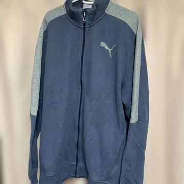 PUMA 네이비 집업 저지 M