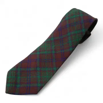 Lochcarron of Scotland 타탄 체크 넥타이 울
