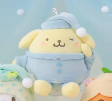 새상품 산리오 파자마 파티 므뉴구루미 마스코트 폼폼푸딩 1점