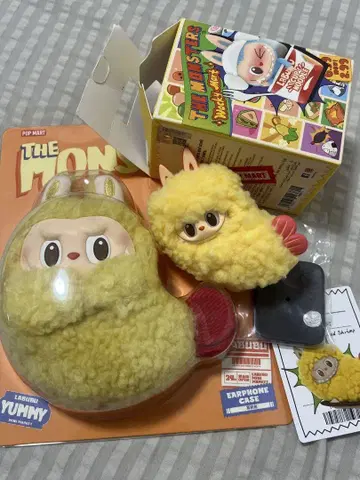 THE MONSTERS WackyMart 이어폰 케이스 덴푸라 세트