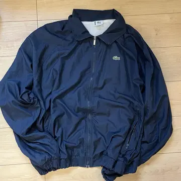 LACOSTE 네이비 나일론 자켓