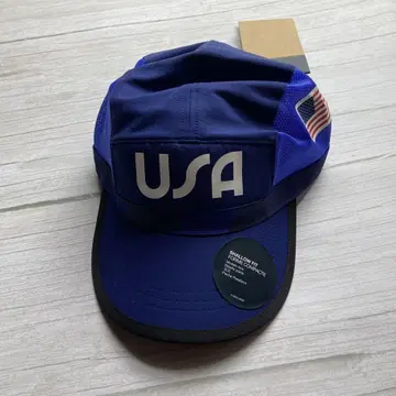 THE NORTH FACE USA 로고 네이비 캡