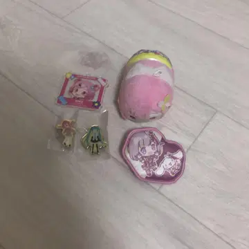 프로세카 모찌마스 호우 에무 키링 복슬복슬 배지 산리오