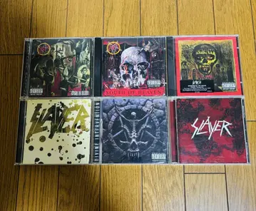 [ 새상품급 ] 스레이어 SLAYER CD 6장 세트