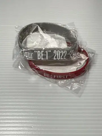 BE:FIRST 초기 실리콘 러버 밴드 2개 세트