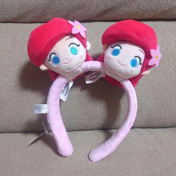 홍콩 디즈니 아리엘 커스터마이즈 머리띠 봉제 인형