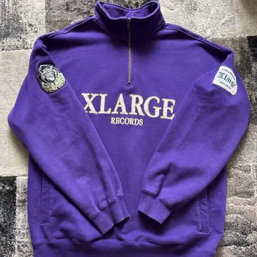 XLARGE 퍼플 맨투맨 M
