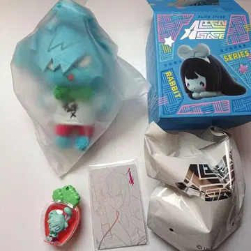 alien stage 티르 피규어 봉제 인형 쁘띠 피규어 토끼