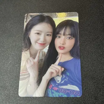 i-dle 아이-들 회장 한정판 CD 구매 혜택 트레이딩 카드 유닛