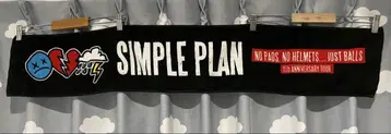 SIMPLE PLAN 15주년 투어 타월