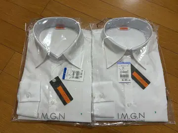 [ 미사용 새상품 ] 여성용 Y셔츠 화이트 무지 취업 2개 세트