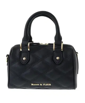 Maison de FLEUR 숄더백 퀼팅 보스턴 S백