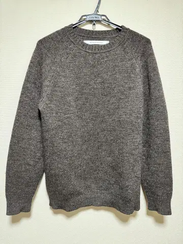 MITSUKE KNIT 노르딕 스웨터 L 사이즈 브라운