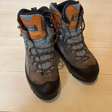 SCARPA 등산화 29.0cm 그레이/오렌지 고어텍스