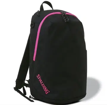 SPALDING 블랙 핑크 백팩