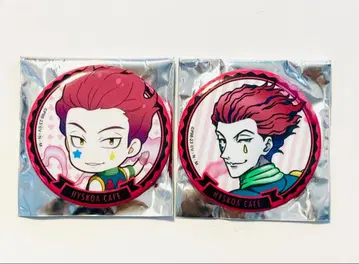 히소카페 히소카 캔뱃지 애니메이트 카페 HUNTER x HUNTER