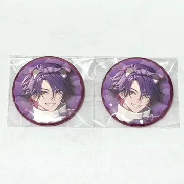 와타라이 히바리 파자마 파티 캔뱃지 2개