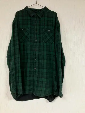 새상품급 NAUTICA 거즈 소재 셔츠 XXL 빅 사이즈 빅 루즈