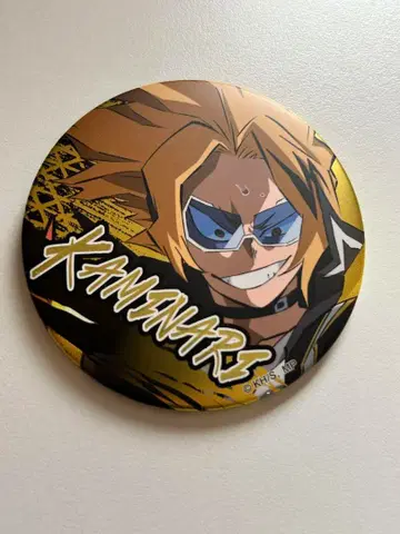 히로아카 점프샵 가미나리 덴키 캔뱃지