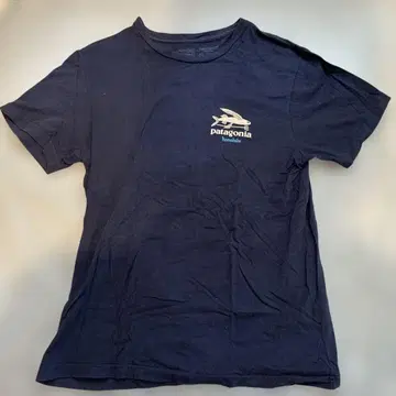 patagonia 네이비 반팔 T셔츠 호놀룰루