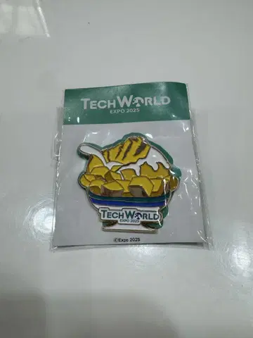 TECH WORLD 파빌리온 오사카 간사이 박람회 핀 배지 (망고 빙수)