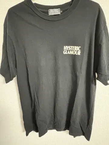 HYSTERIC GLAMOUR 블랙 T셔츠