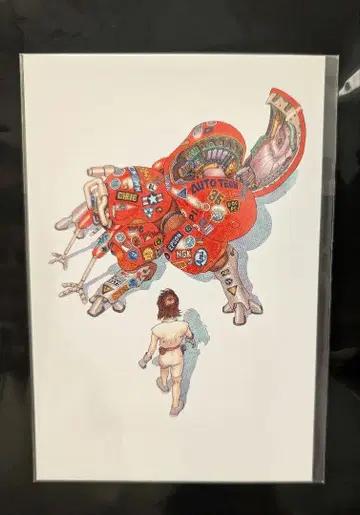 시로 마사무네의 세계전 오토모 가츠히로 공각기동대 엽서