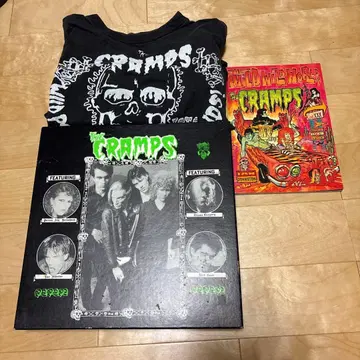THE CRAMPS 티셔츠와 앨범 세트