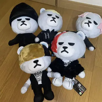 BIGBANG 봉제 인형 5체 세트