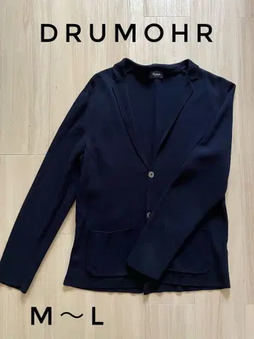DRUMOHR 네이비 테일러드 자켓 M~L