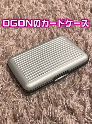 [레어 구형 타입] 시중에서 구하기 어려운 OGON 알루미늄 카드 케이스