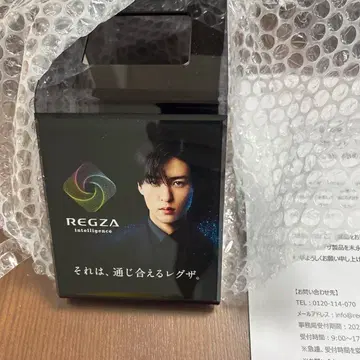 레그자 x 메구로 렌 REGZA 오리지널 리모컨 스탠드 당선품