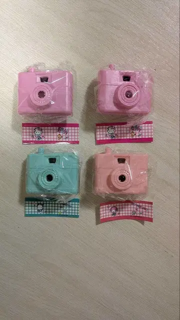 산리오 카샤카메라 4개 세트