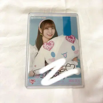 이코럽 타키와키 쇼코 시나모롤 콜라보 2025 브로마이드 친필 츄