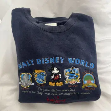 WALT DISNEY WORLD 맨투맨 구제 의류