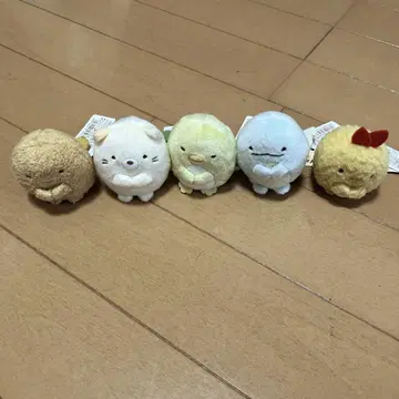 스미코구라시 컬렉션 테노리 봉제 인형 5체 세트
