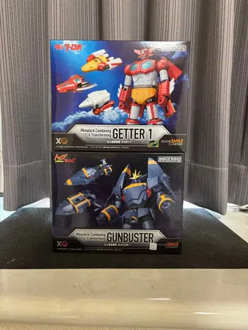 2개 세트 MODEROID GETTER 1 & GUNBUSTER