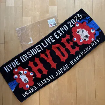 HYDE [INSIDE] LIVE EXPO 2025 페이스 타월