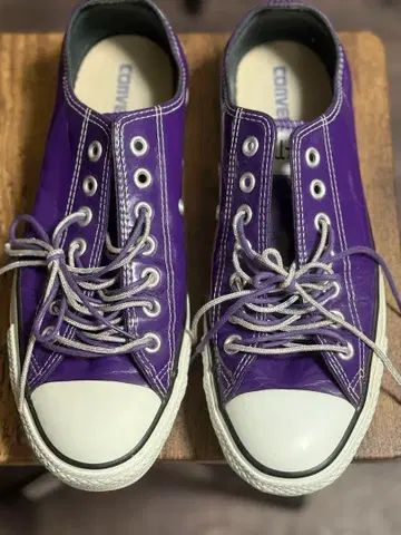 CONVERSE 퍼플 스니커즈 27.0cm