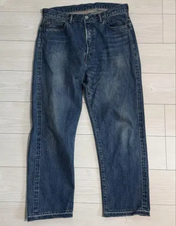A.PRESSE 24SS Washed Denim Wide Pants