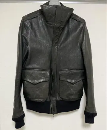 ATTACHMENT 가죽 자켓