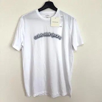 Calvin Klein Jeans 화이트 T셔츠 XS