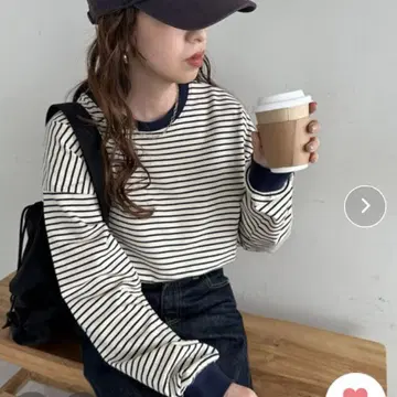 DISCOAT 보더 빅론 T 사이즈 F 아이보리