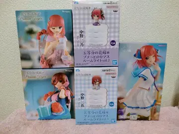 5등분의 신부 니노&미쿠 피규어 5개 세트