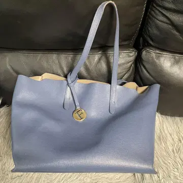 FURLA 블루 토트백