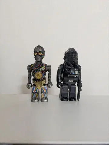 큐브릭 C-3PO & 파이터 파이롯트 2체 세트