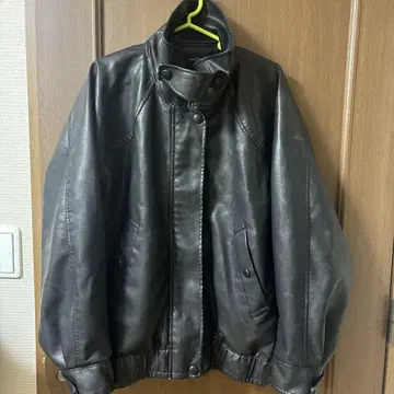 JEANASIS 블랙 자켓 빅 실루엣